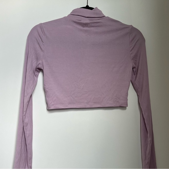 Aritzia Cropped Turtleneck Top - Picture 2 of 3